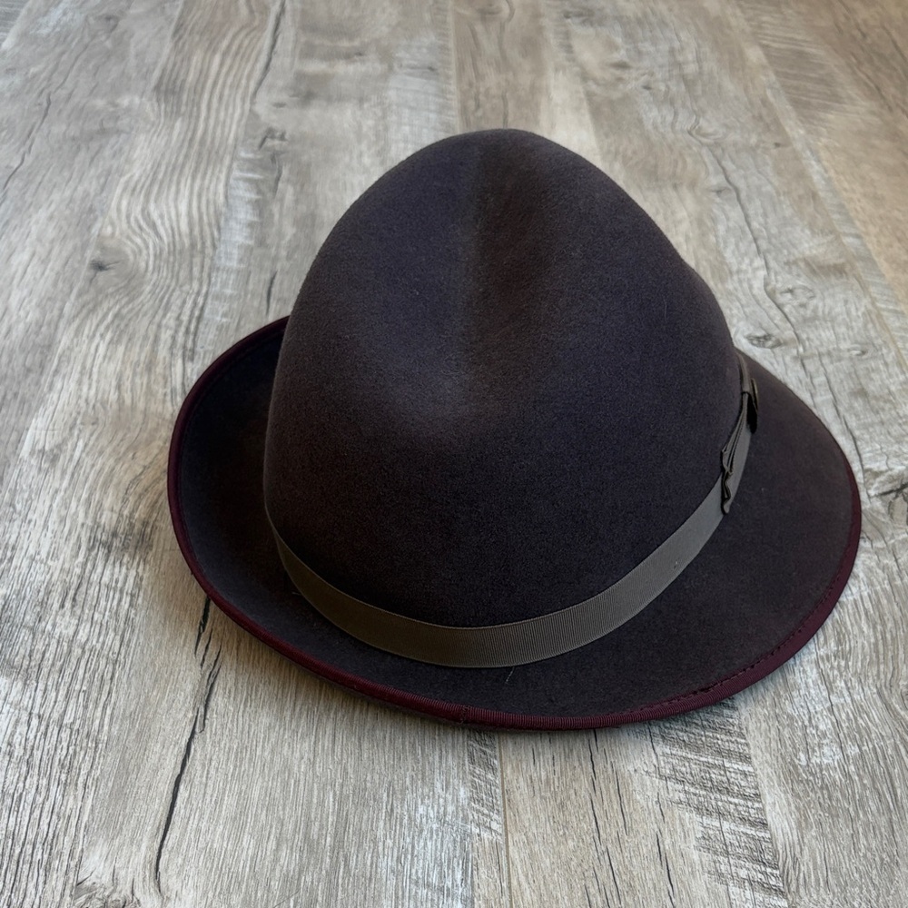 Goorin Bros. 100% Wool Fedora Hat - Picture 5 of 8